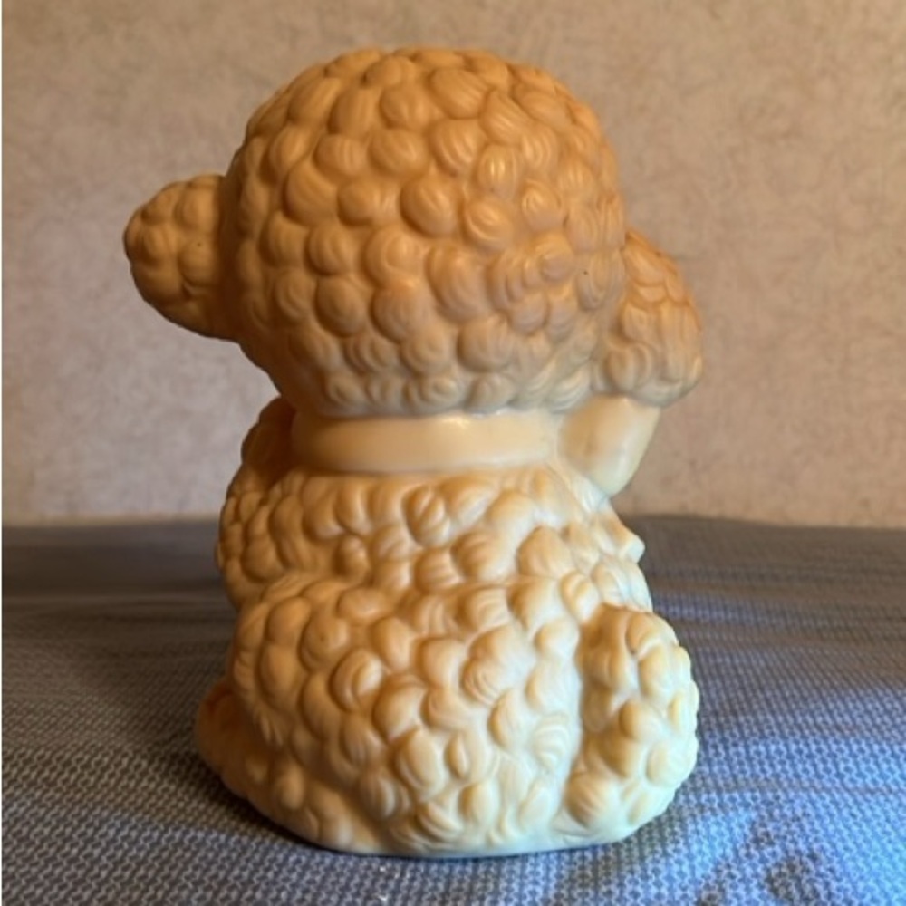 VINTAGE RUBBER/PLASTIC LAMB TOY - Picture 3 of 5